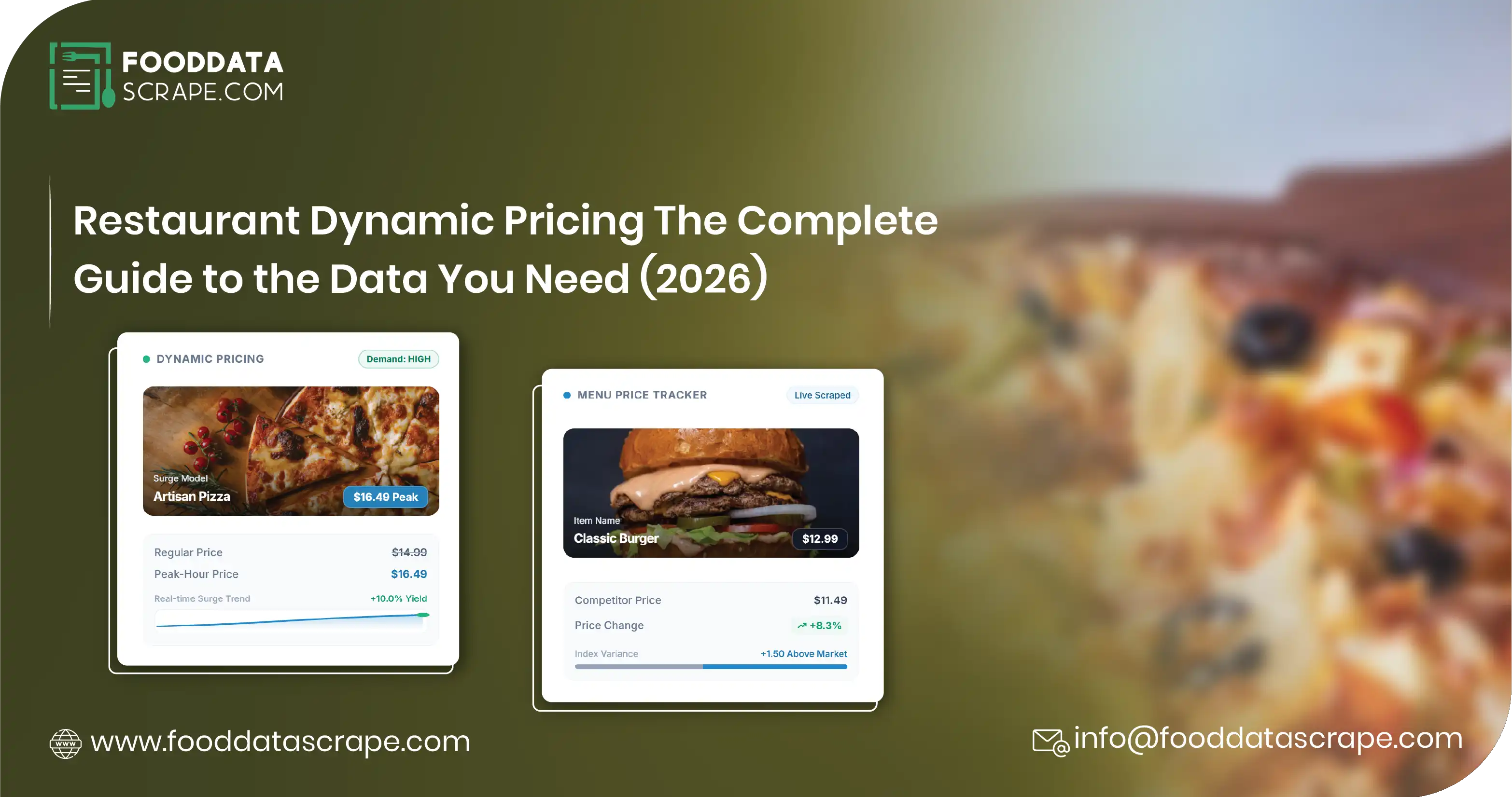 Restaurant Dynamic Pricing: Data Guide (2026)
